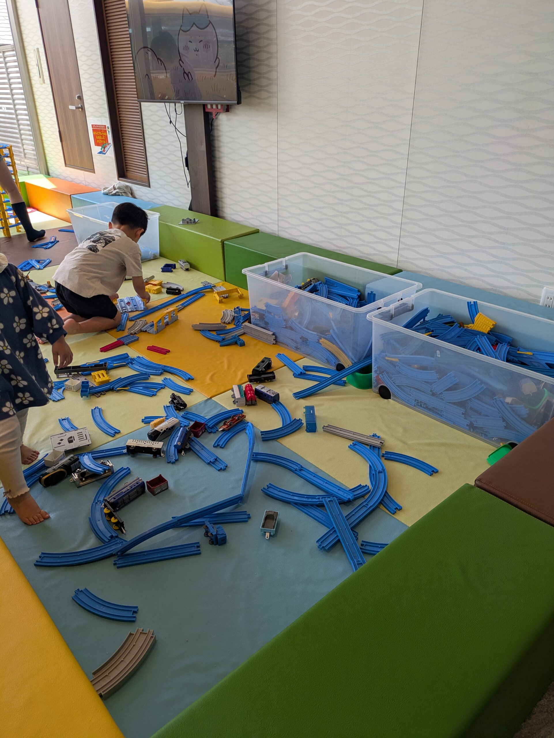 フロント横の遊び場