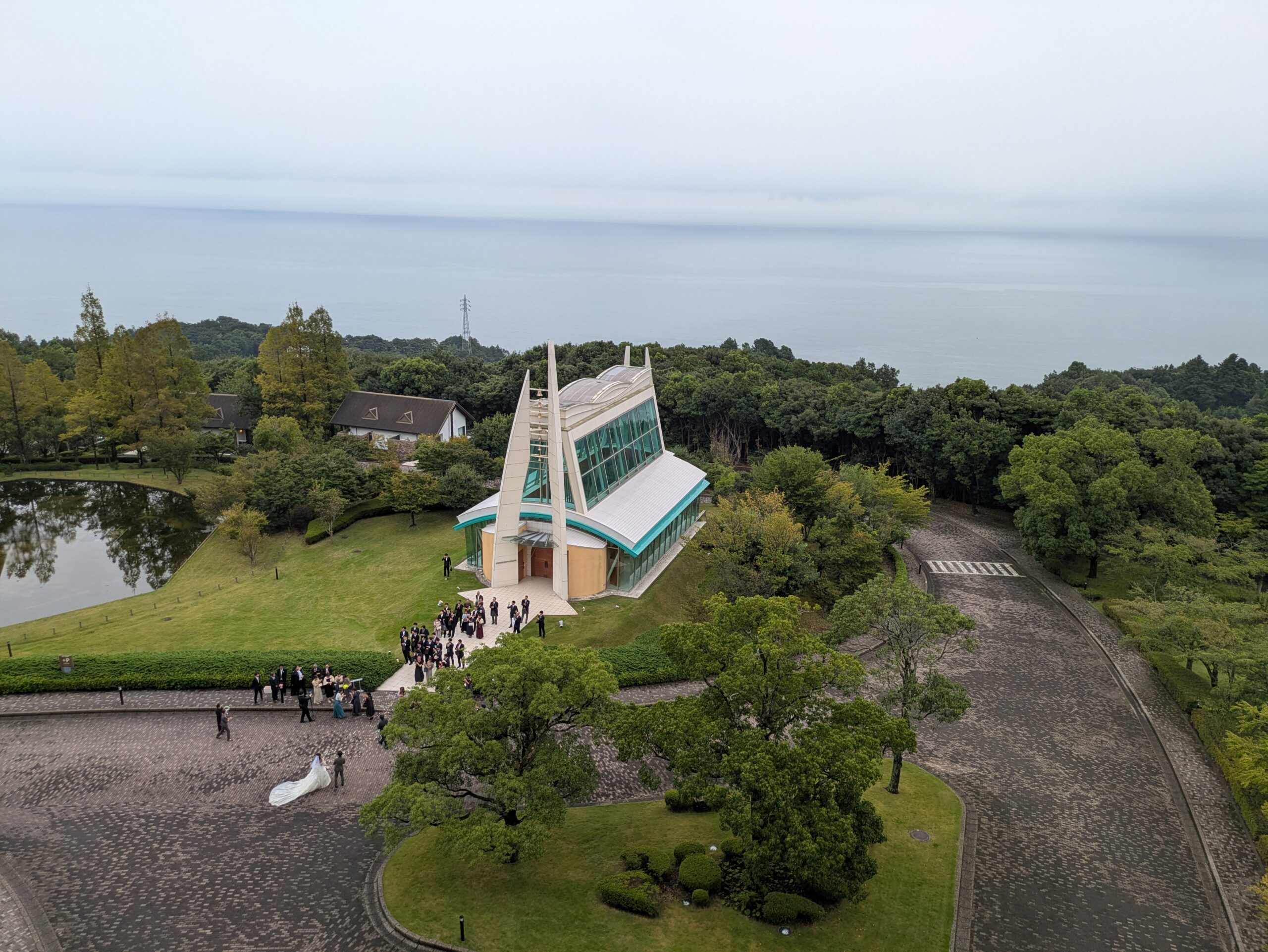 ヒルトン小田原の客室から見た相模湾