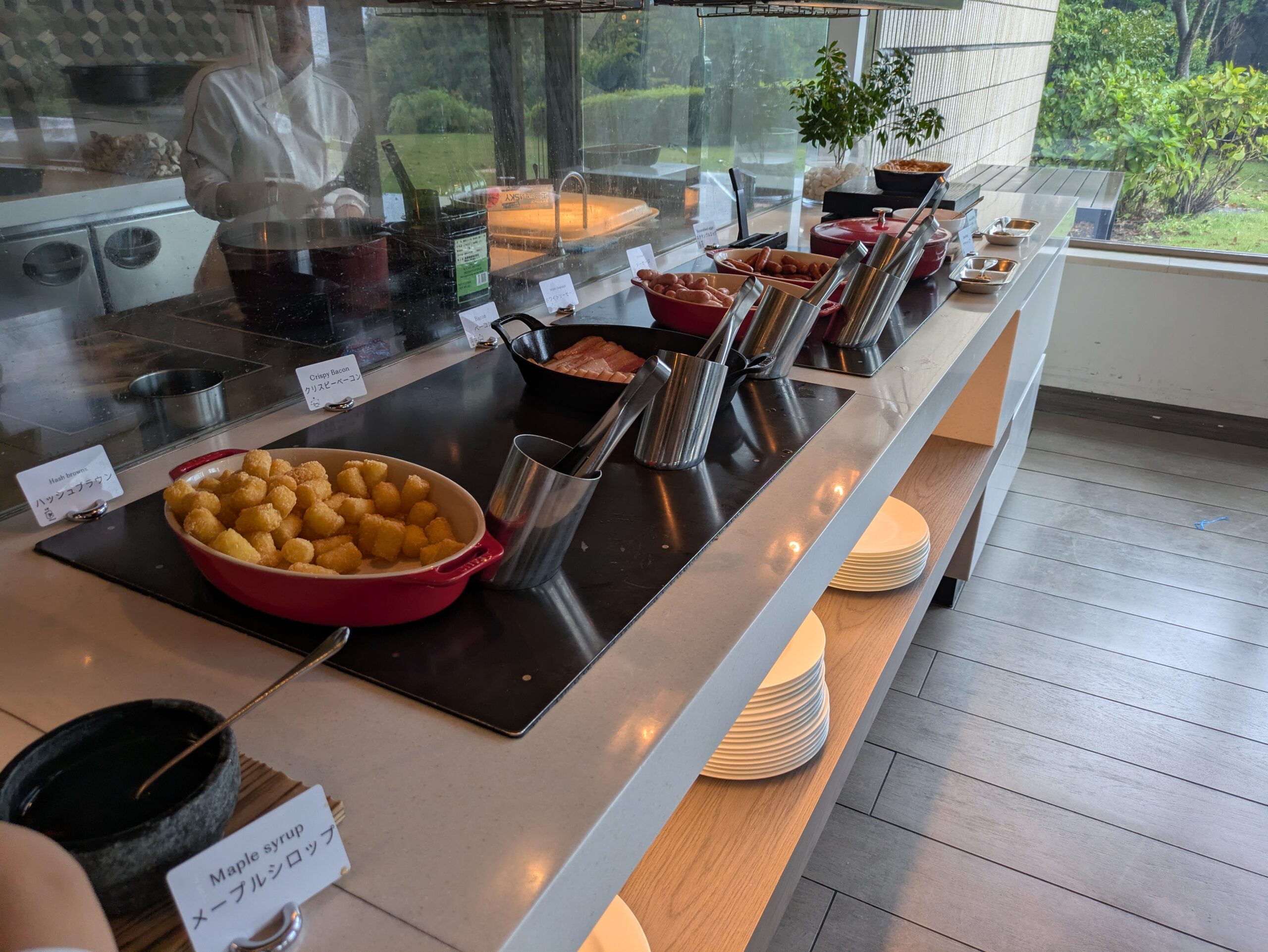 ヒルトン小田原の朝食の温菜