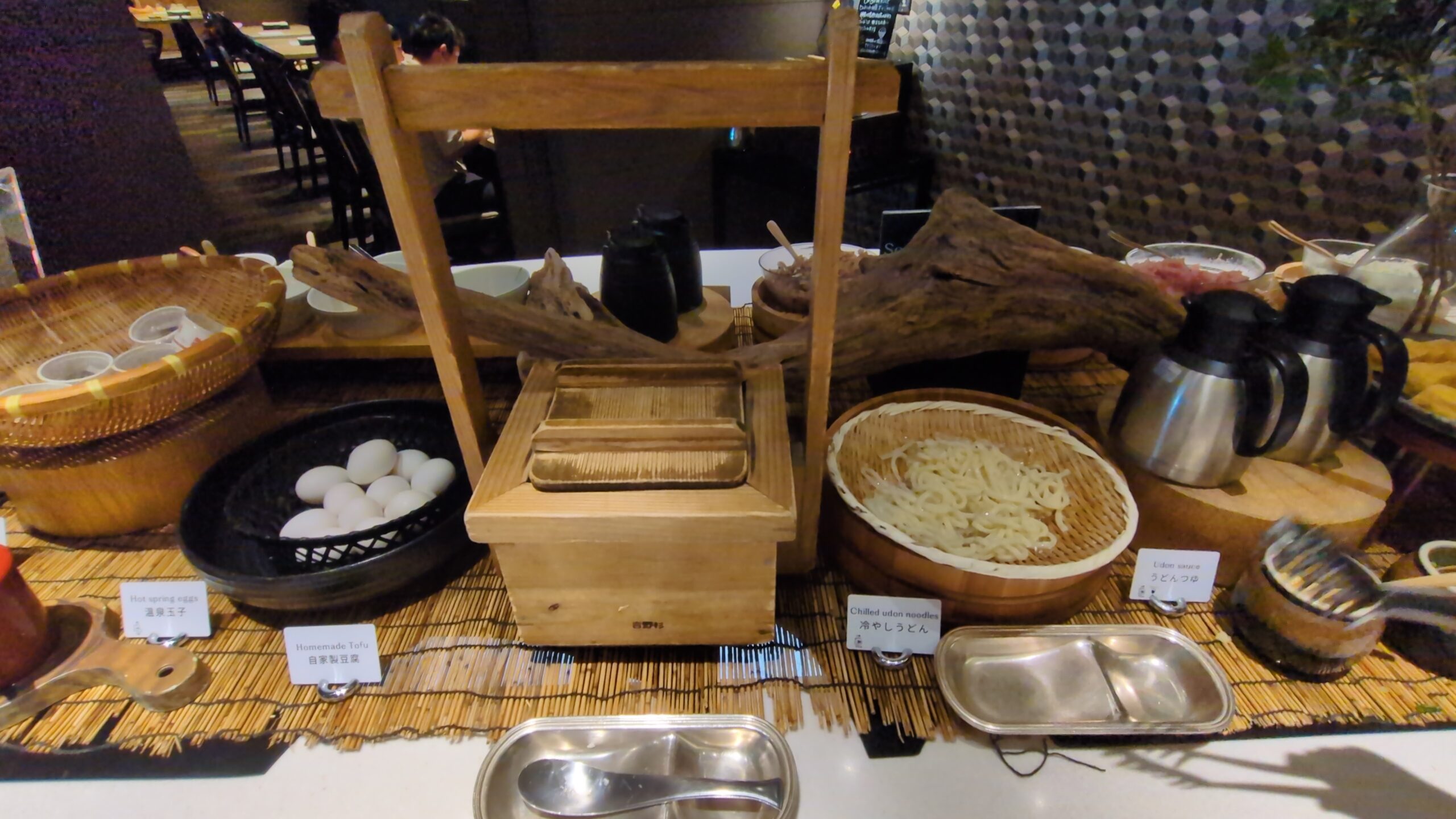 ヒルトン小田原の朝食の手作り豆腐